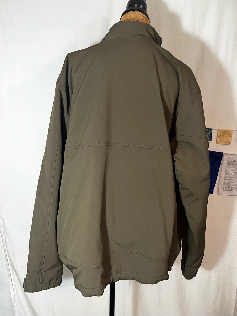 Columbia Men's Olive Green Outdoor Softshell Jacket size XL - Picture 4 of 15